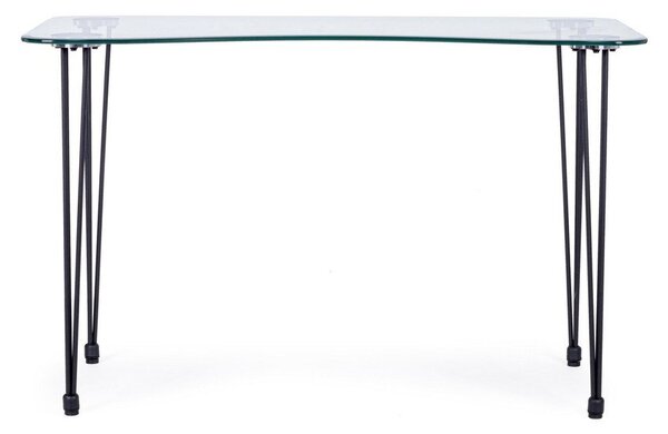 Pisalna miza s stekleno mizno ploščo 60x120 cm Rondo – Bizzotto