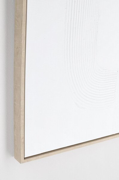 Ročno naslikana slika z okvirjem/na platnu 83x83 cm Texture – Bizzotto