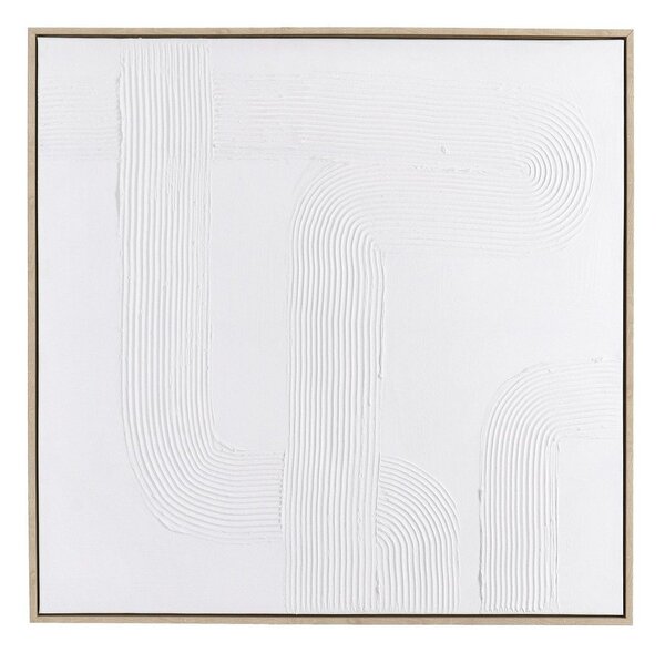 Ročno naslikana slika z okvirjem/na platnu 83x83 cm Texture – Bizzotto