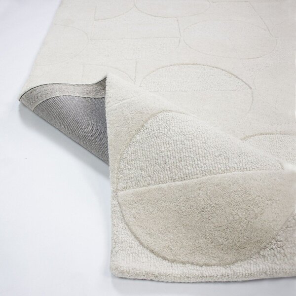 Slonokoščen ročno tkan volnen tekač 60x230 cm Gigi – Flair Rugs