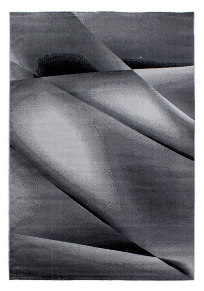 Novel Ravno Tkana Preproga Miami, Črna, 240x340cm
