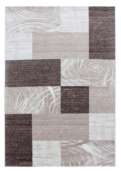 Novel Ravno Tkana Preproga Parma, Rjava, 140x200cm