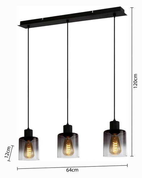 Mömax Viseča Svetilka Estelle, 3 X 25 W