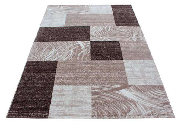 Novel Ravno Tkana Preproga Parma, Rjava, 140x200cm