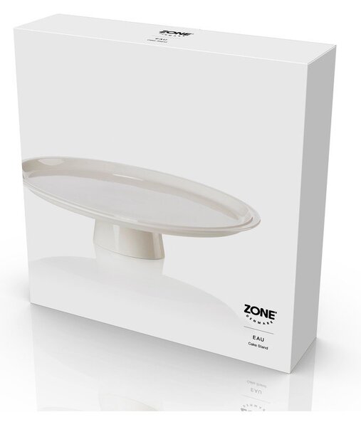 Porcelanast platenj za torto Eau – Zone