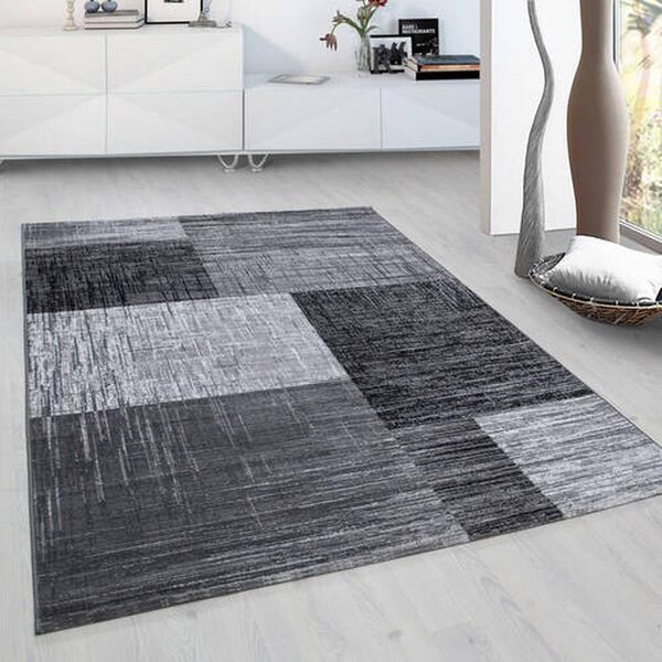 Novel Tkana Preproga Plus, Črna, 140x200cm