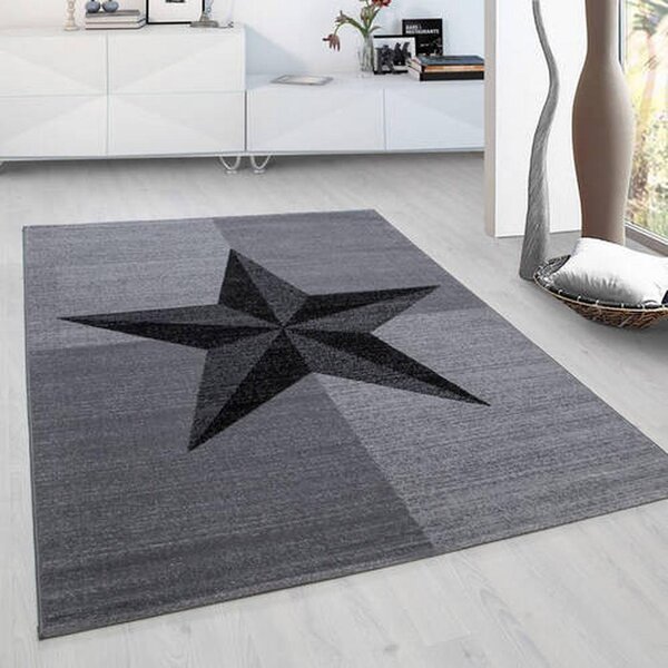 Novel Tkana Preproga Plus, Siva, 140x200cm