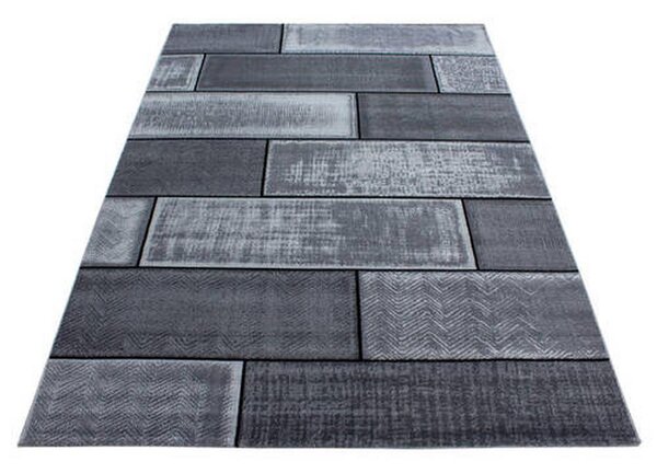 Novel Tkana Preproga Plus, Črna, 140x200cm