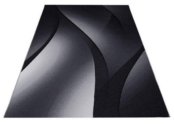 Novel Tkana Preproga Plus, Črna, 140x200cm