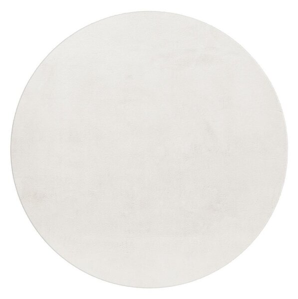 Mömax Preproga Z Visokim Florom Pouffy, Krem, 120cm