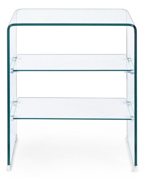 Steklena stranska mizica 40x50 cm Iride – Bizzotto