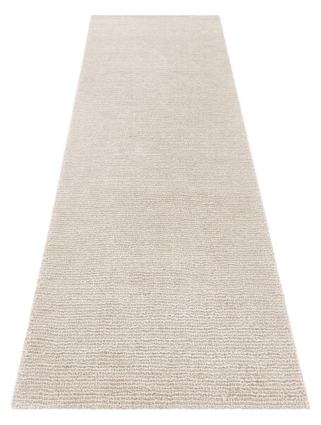 Bež tekač Mint Rugs Supersoft, 80 x 250 cm