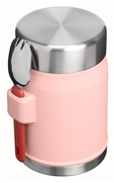Breskova termovka za hrano iz nerjavečega jekla 400 ml Legendary Food Jar + Spork Peach Rose – Stanley