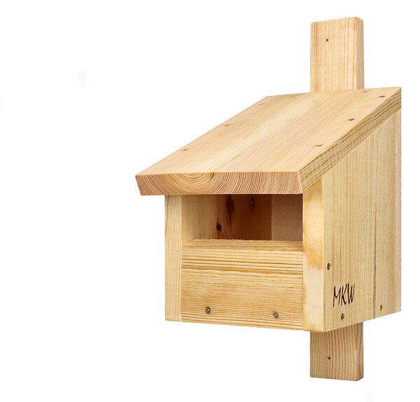 ATMOWOOD Lesena ptičja hišica za šmarnice