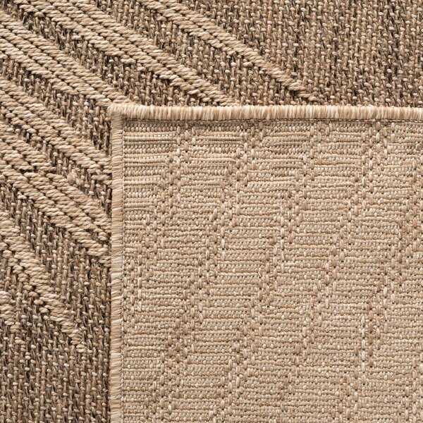 Rjava okrogla notranja in zunanja preproga ø 160 cm Timber 1403 – Ayyildiz Carpets