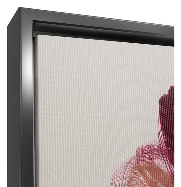 Tiskana slika z okvirjem/na platnu 70x100 cm Burgundy Blooms – Styler
