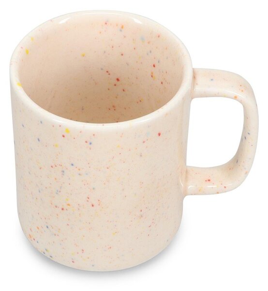 Bež skodelica iz kamenine 330 ml Fika – ONA