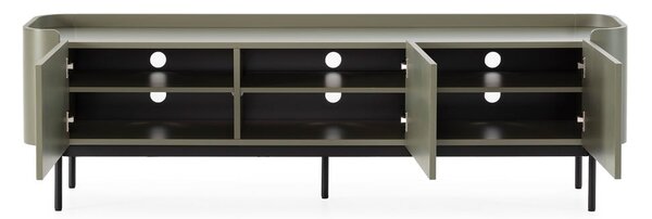 Zelena TV omarica 180x55x40 cm Willa – MOME