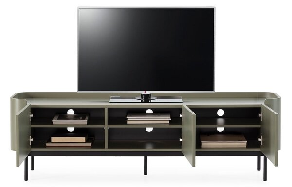 Zelena TV omarica 180x55x40 cm Willa – MOME