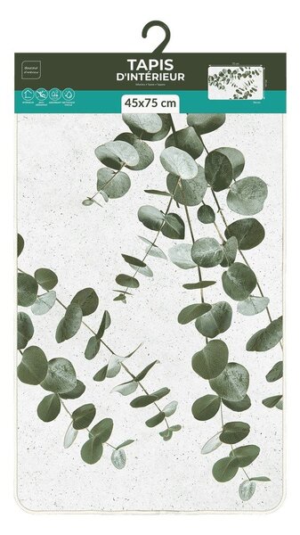 Bela/zelena preproga 45x75 cm Stevia – douceur d'intérieur
