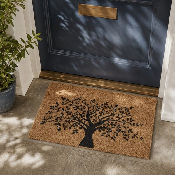Predpražnik iz kokosovih vlaken 40x60 cm Tree of Life – Artsy Doormats