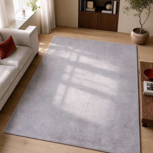 Siva preproga Universal Fox Liso, 80 x 150 cm