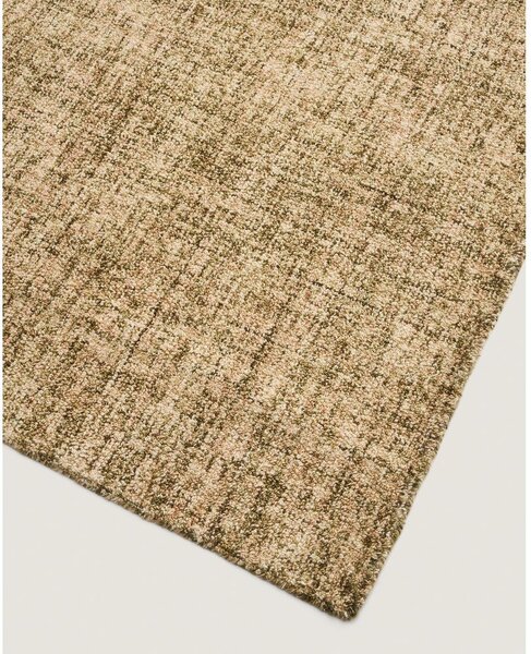 Bež ročno tkana volnena preproga 200x300 cm Zarn – Kave Home