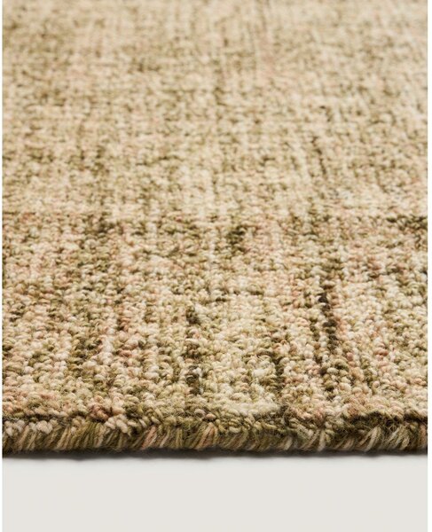 Bež ročno tkana volnena preproga 200x300 cm Zarn – Kave Home