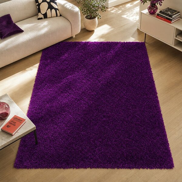 Vijolična preproga Universal Aqua Liso, 57 x 110 cm