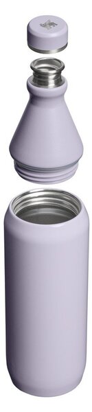 Svetlo vijolična termovka iz nerjavečega jekla 600 ml All Day Slim Bottle Purple Dust – Stanley