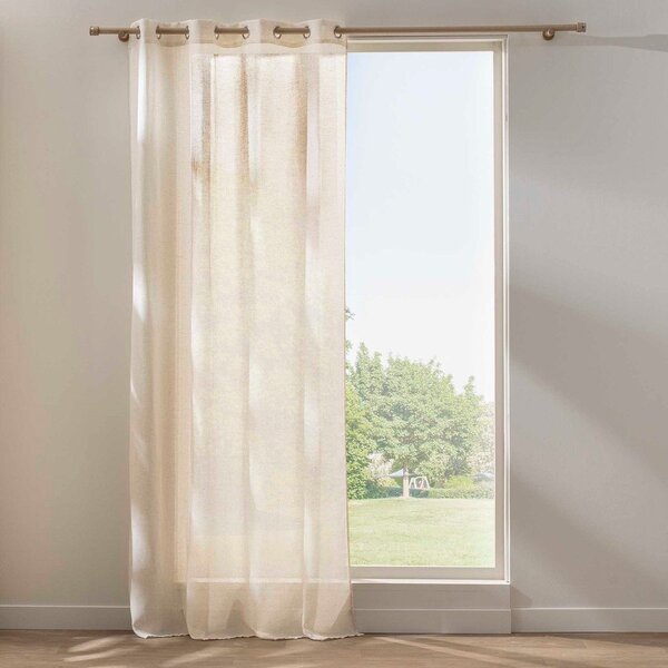 Kremno bela zavesa 140x280 cm Sanya – douceur d'intérieur