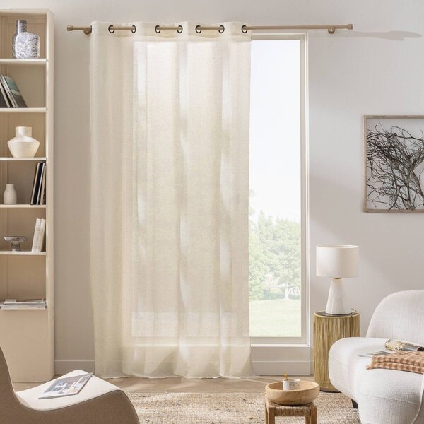 Kremno bela zavesa 140x280 cm Sanya – douceur d'intérieur