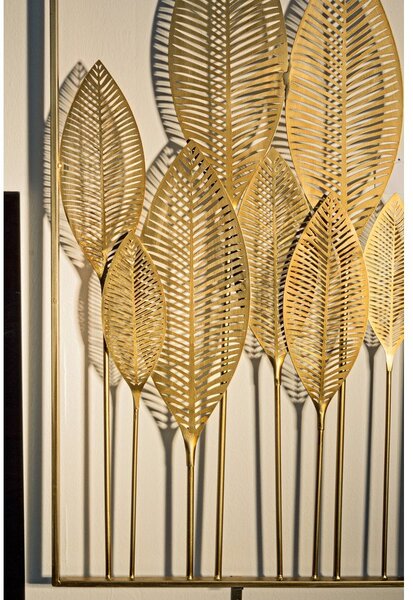 Kovinska stenska dekoracija 52,5x95 cm Adhira – Bizzotto