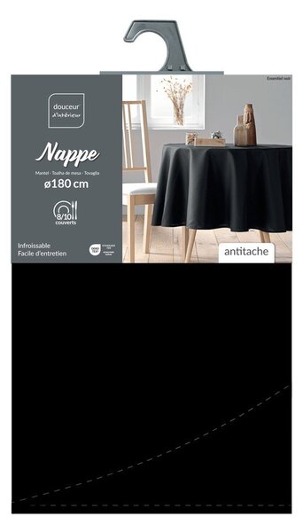 Pralen namizni prt ø 180 cm Essentiel – douceur d'intérieur