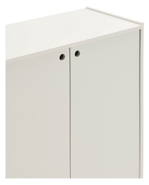 Kremno bela komoda 197x80x40 cm Wally – Teulat