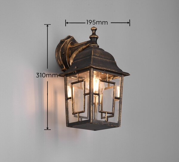Zunanja svetilka (višina 30 cm) Volturno – Trio