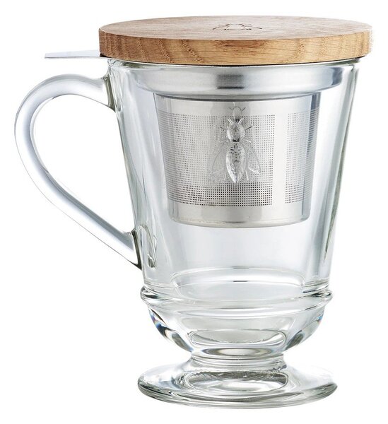 Steklena skodelica s cedilom 270 ml Abeille – La Rochére