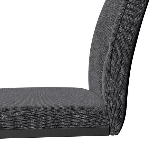 Bessagi Home Nihajni Stol Colien, Temno Siva