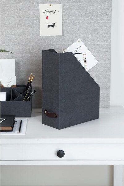 Kartonast organizator za dokumente Estelle Canvas Paper Laminate – Bigso