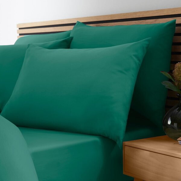 Zelenomodra napenjalna rjuha 90x190 cm So Soft Non-Iron – Catherine Lansfield