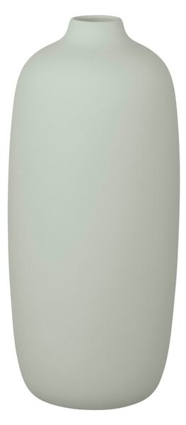 Žajbljevo zelena keramična vaza (višina 18 cm) Ceola – Blomus