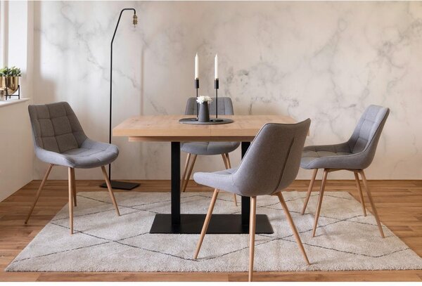 P & B Raztegljiva Jedilna Miza Quadrato, 120-200x80cm