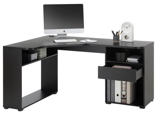 MID.YOU Gaming Miza Bc 3155, Črna, 110-150x50cm