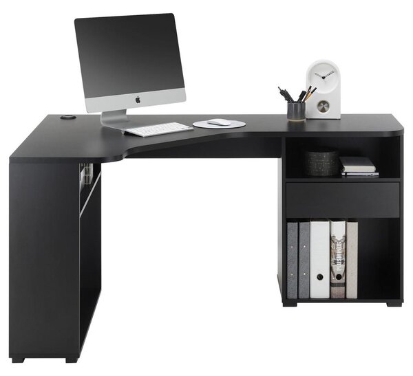 MID.YOU Gaming Miza Bc 3155, Črna, 110-150x50cm