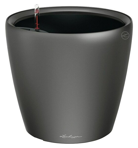 Lechuza Classico Cvetlični lonec Premium LS (Zunanje dimenzije (Ø x V): 22 x 20 cm, Plastika, Antracit)