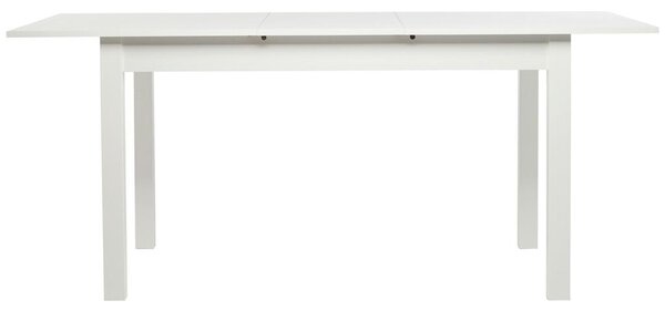 P & B Raztegljiva Jedilna Miza Coburg, Bela, 140-180x80cm