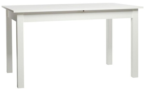 P & B Raztegljiva Jedilna Miza Coburg, Bela, 140-180x80cm