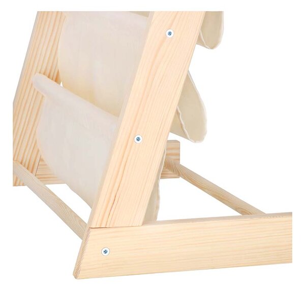 ATMOWOOD Stojalo za knjige 79 cm