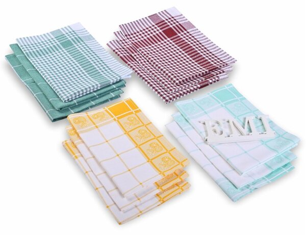 Kuhinjske krpe Color Mix 12 kom EMI