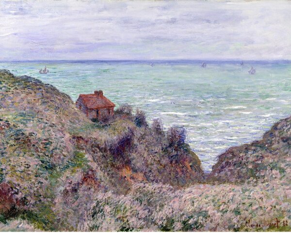 Reprodukcija slike Claude Monet - Cabin of the Customs Watch, 50 x 40 cm